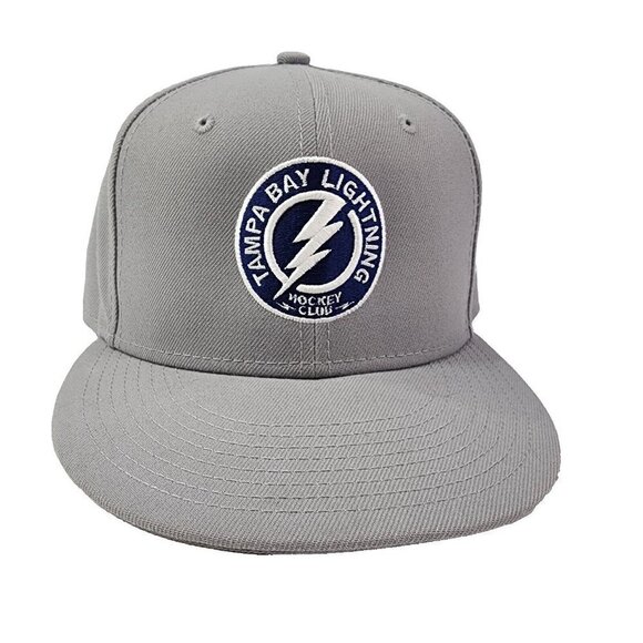 Tampa Bay lightning NHL Snapback Gray New Era OSFA Hat - Picture 1 of 9
